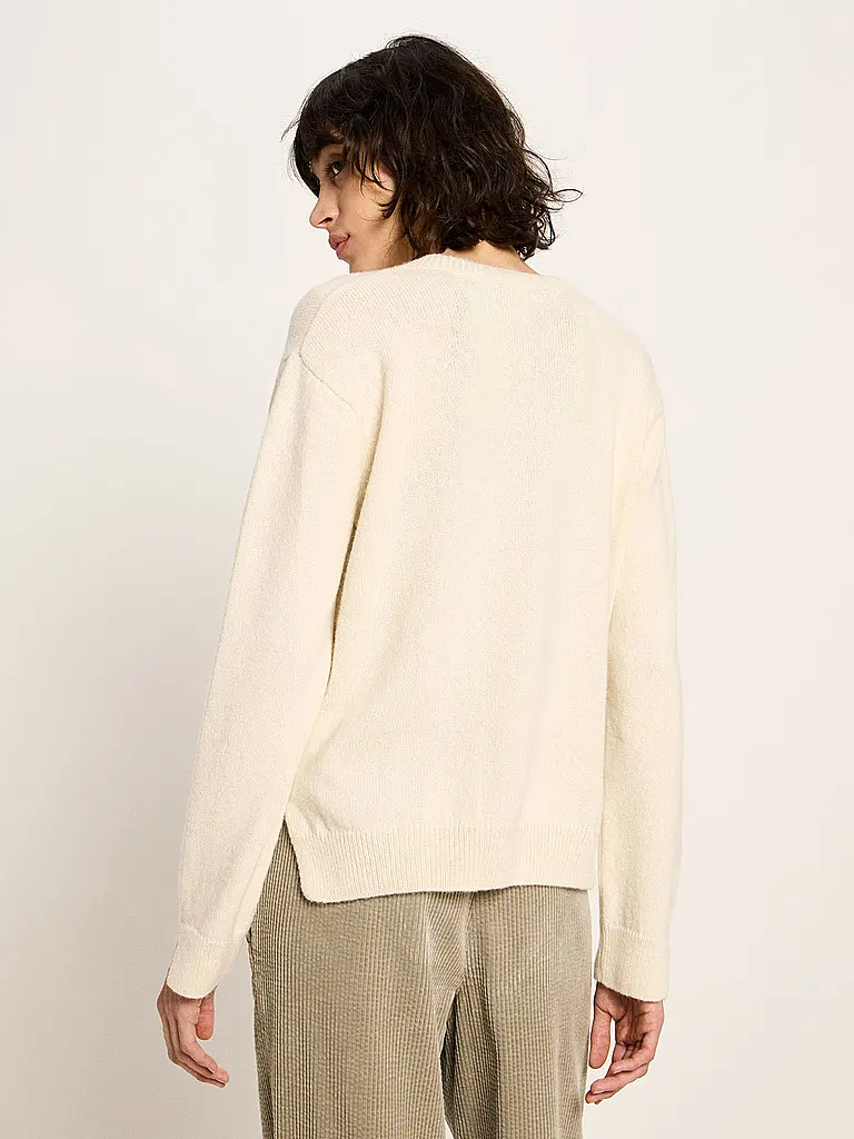 LANIUS | Cardigan Boxy Fit | Crema