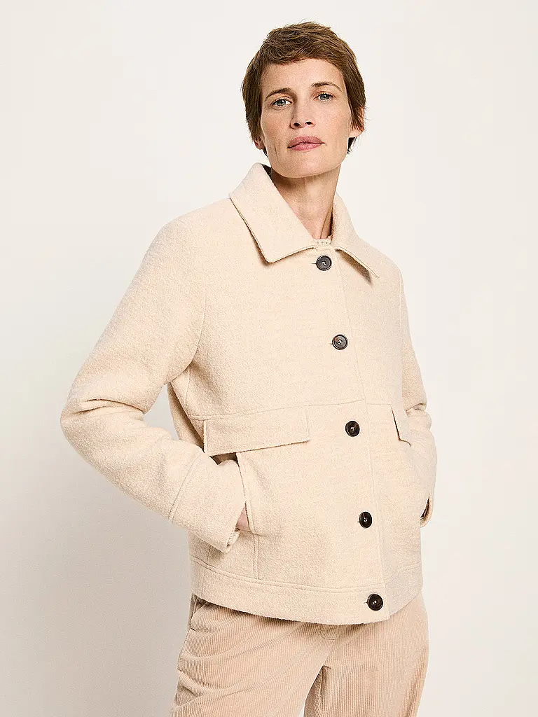 LANIUS | Giacca in lana cotta | 