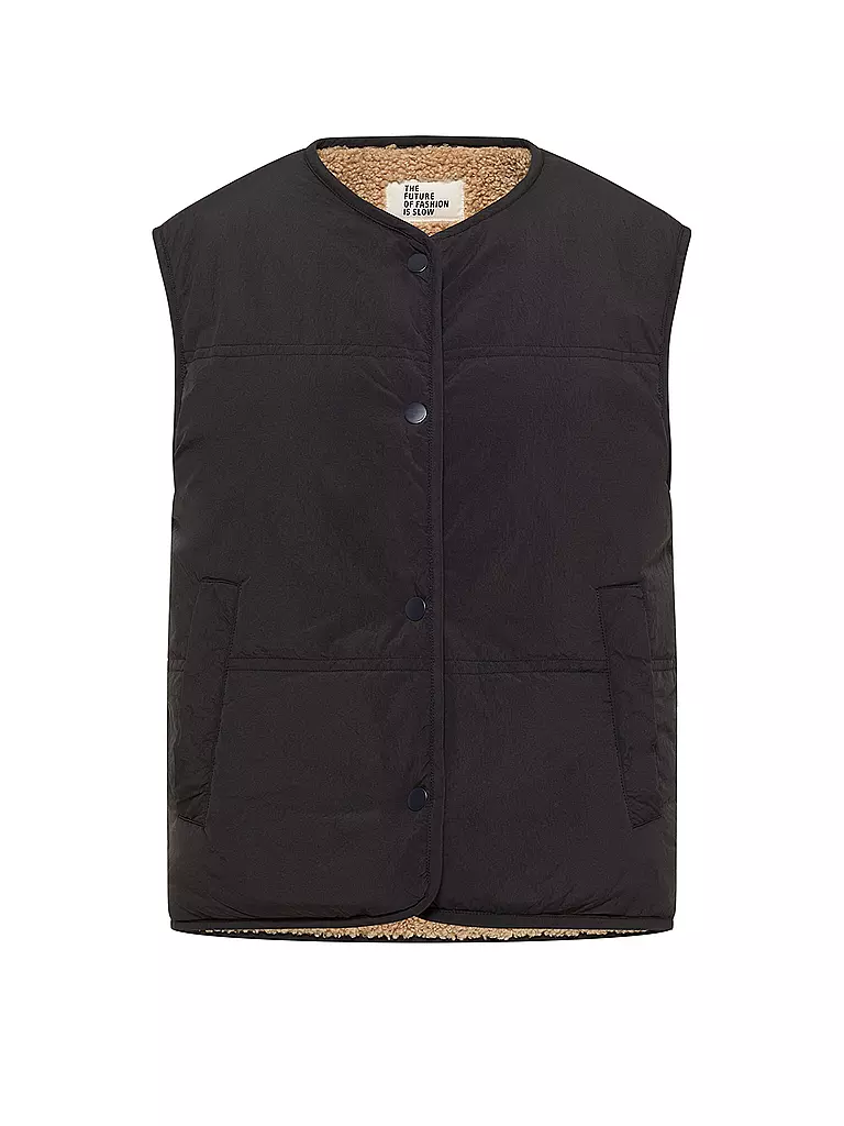 LANIUS | Gilet reversibile | Nero