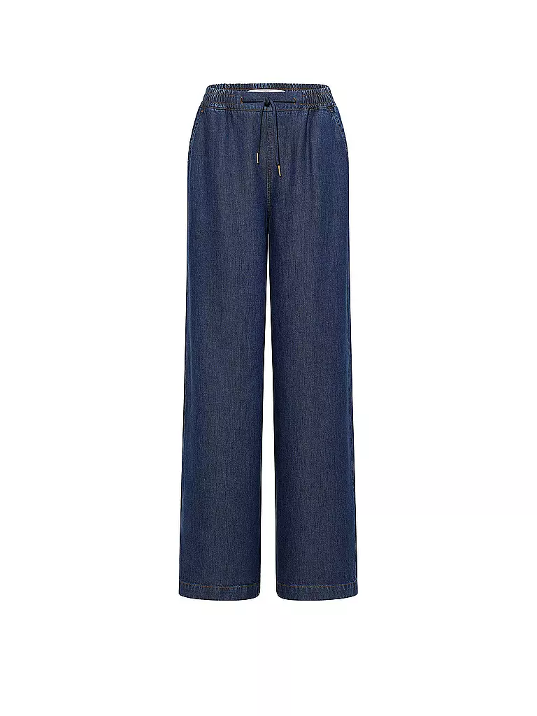 LANIUS | Jeans a gamba larga | Blu scuro