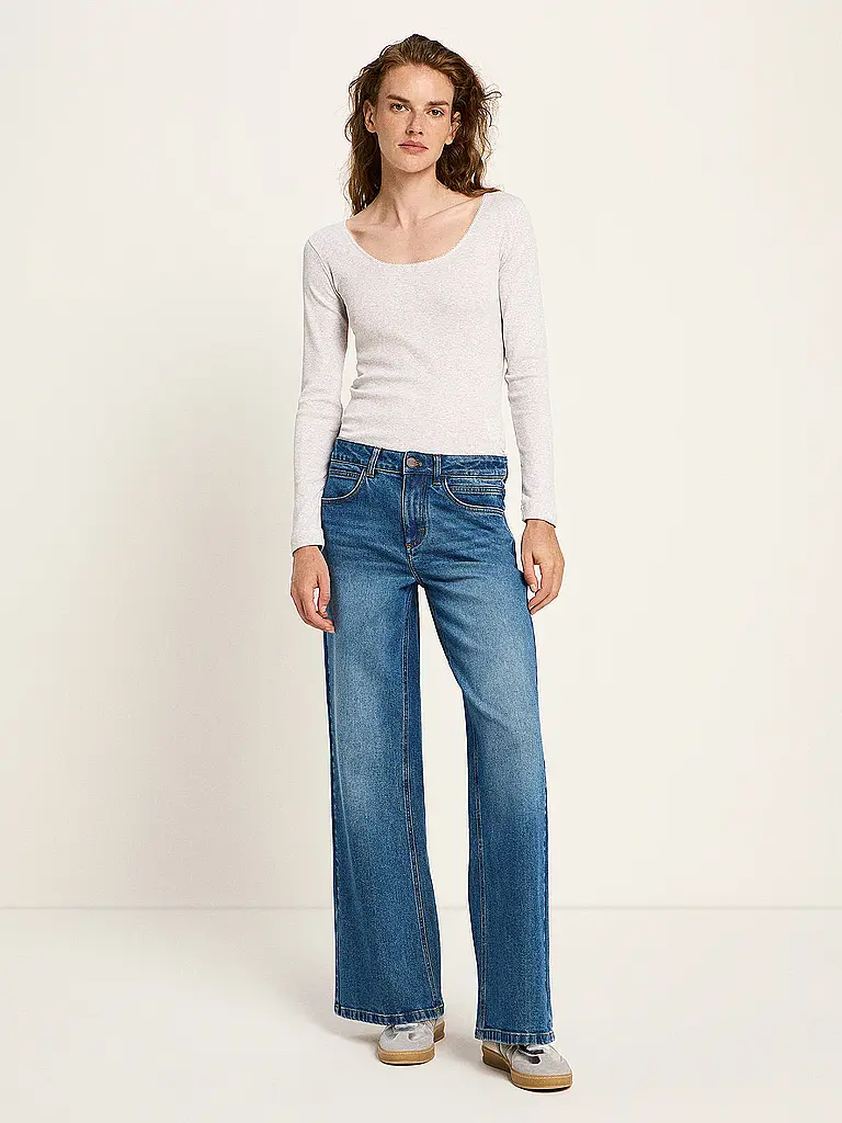 LANIUS | Jeans a gamba larga | Blu
