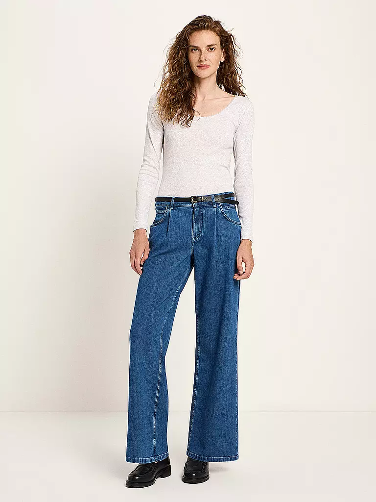 LANIUS | Jeans a gamba larga | Blu