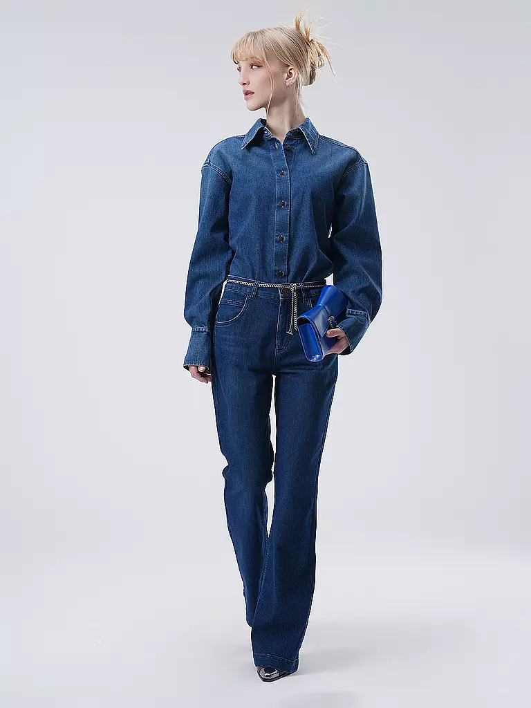 LANIUS | Jeans Boot Cut Fit | Blu scuro