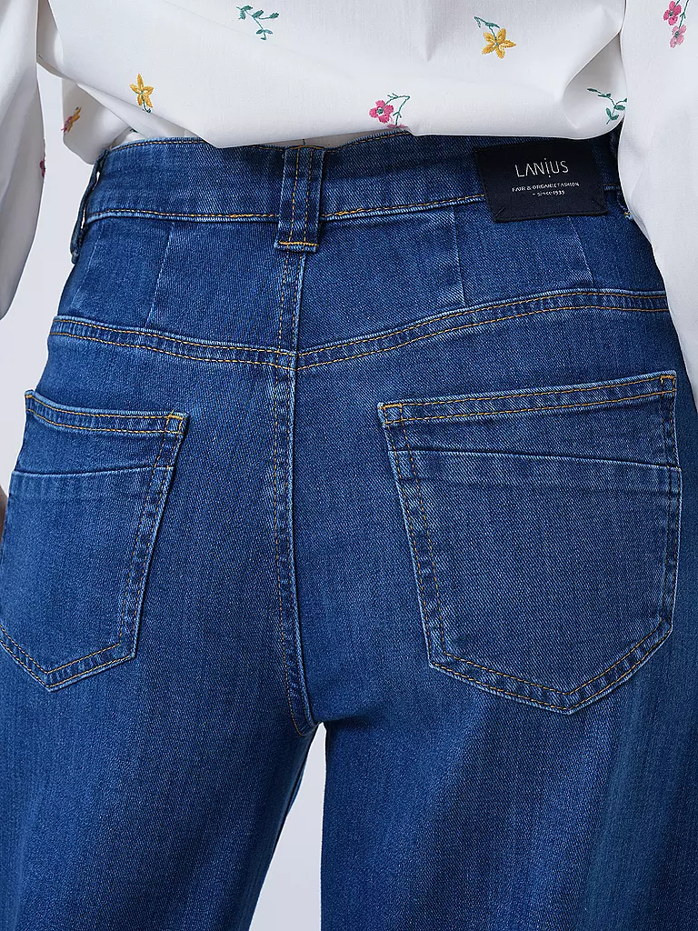 LANIUS | Jeans Wide Leg | Blu