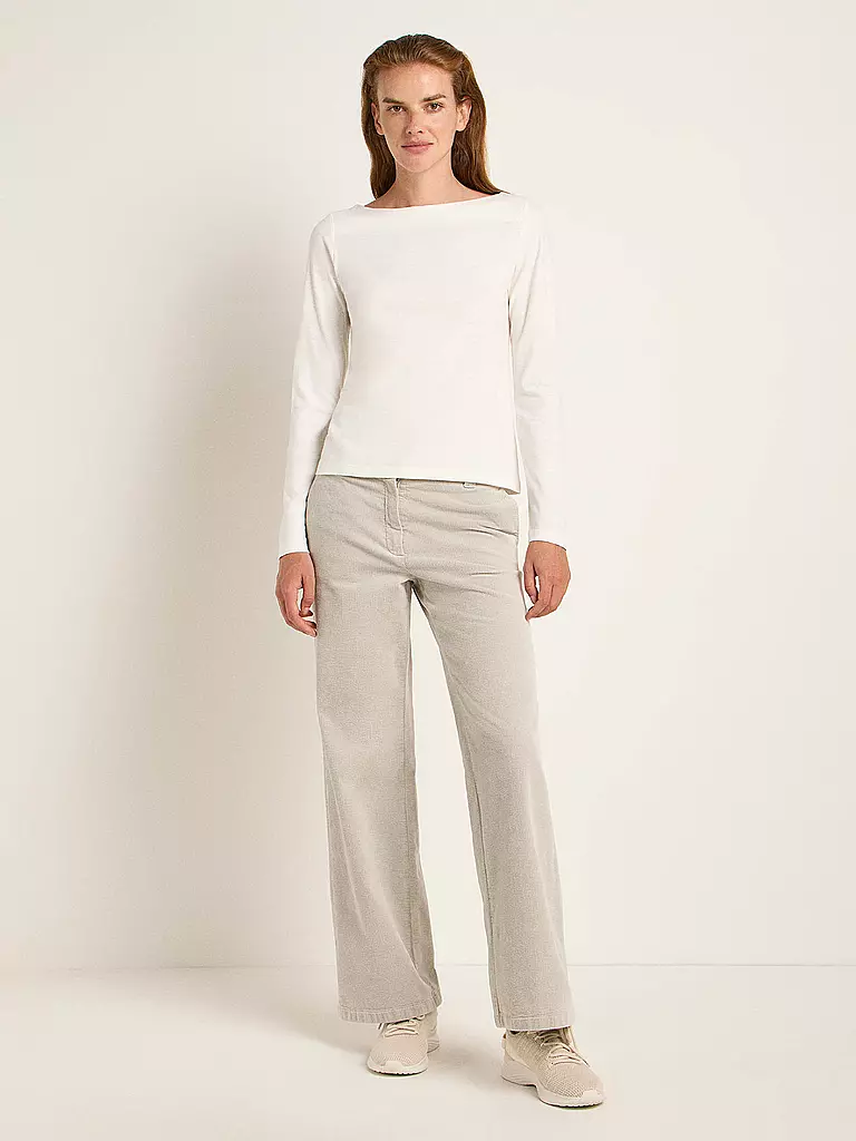 LANIUS | Langarmshirt | Crema