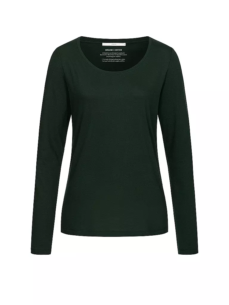 LANIUS | Maglietta a maniche lunghe | Verde scuro