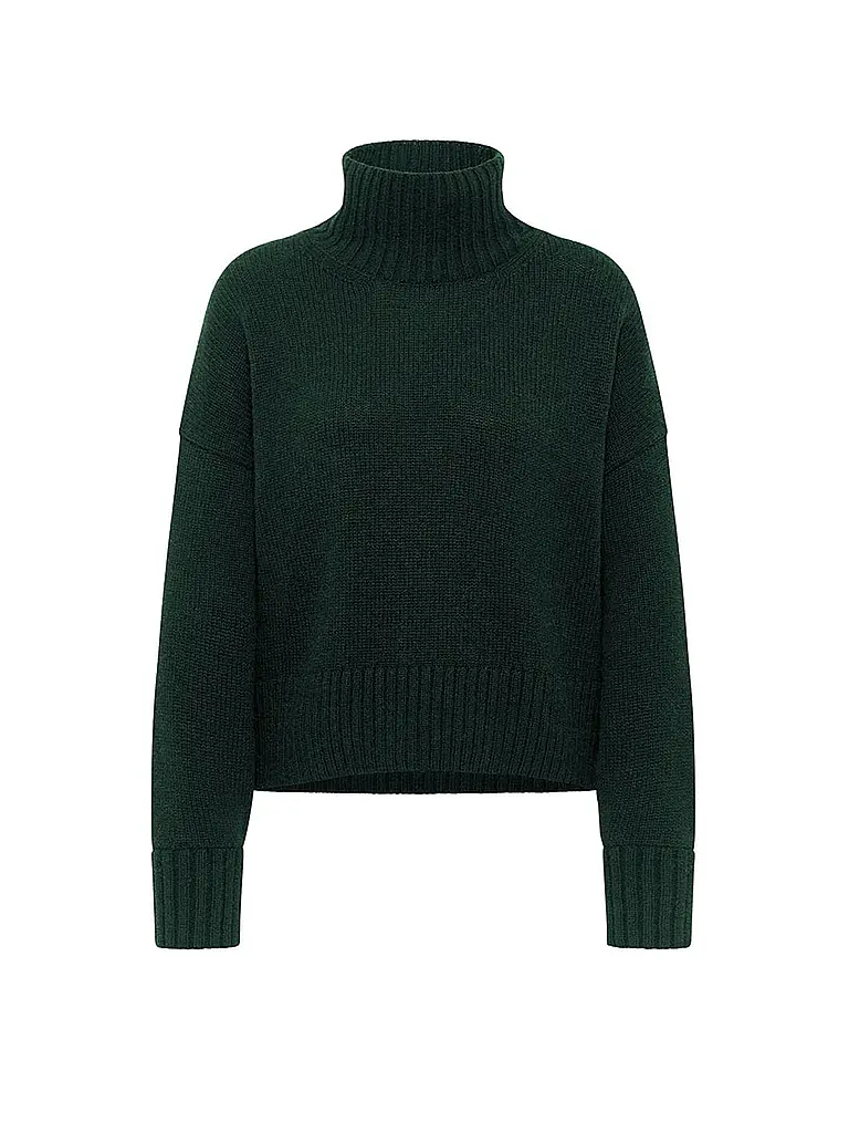 LANIUS | Maglione a collo alto | Verde scuro