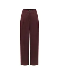 LANIUS | Marlenehose | Rosso scuro