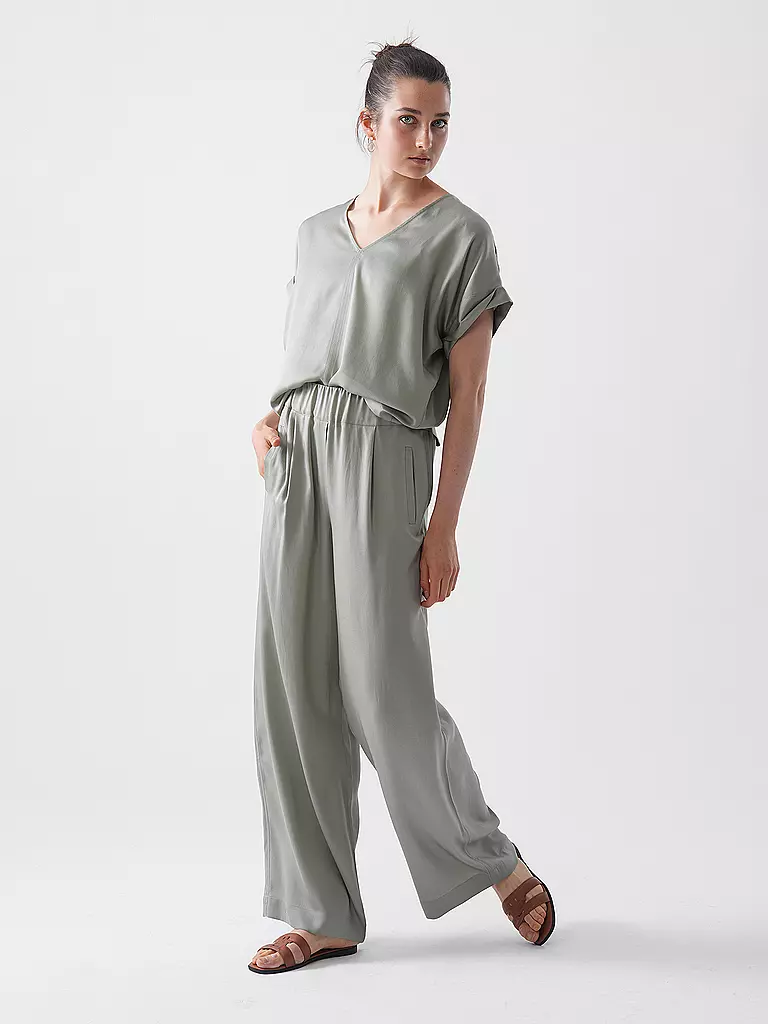 LANIUS | Pantaloni Marlene | Verde chiaro