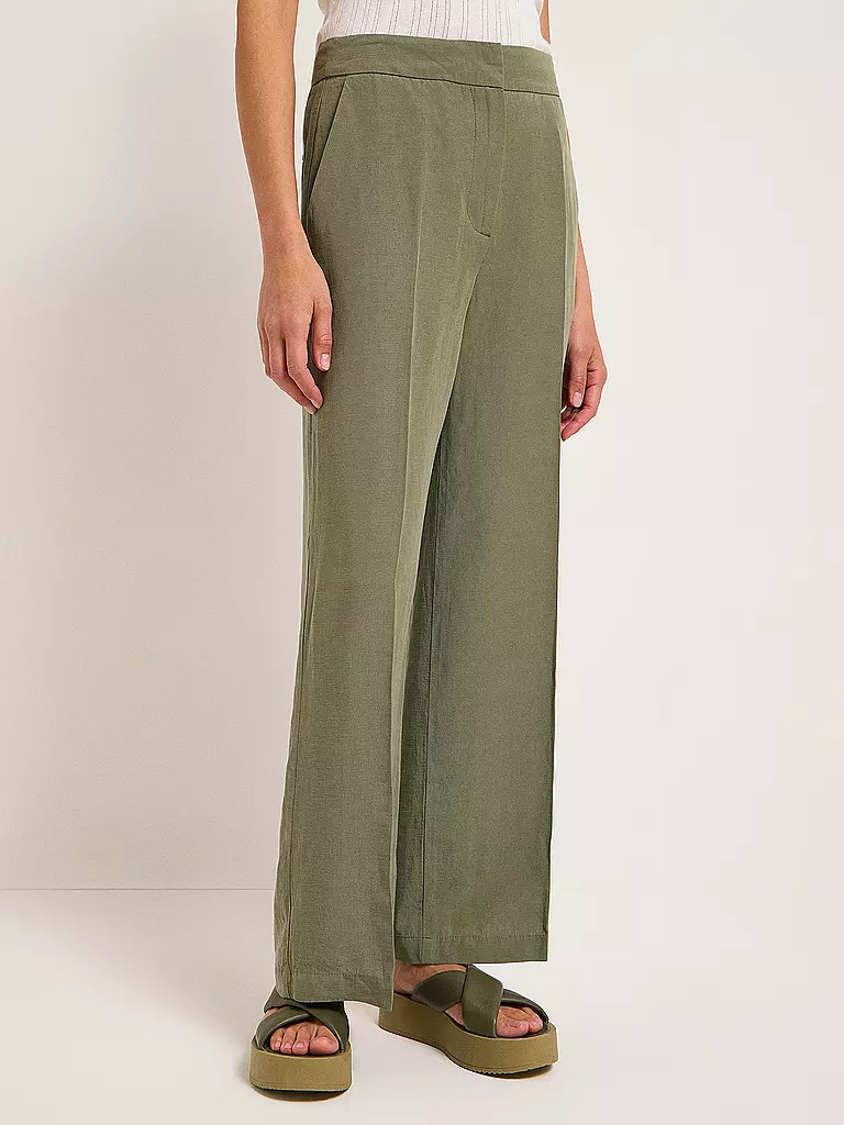 LANIUS | Pantaloni Marlene | Verde