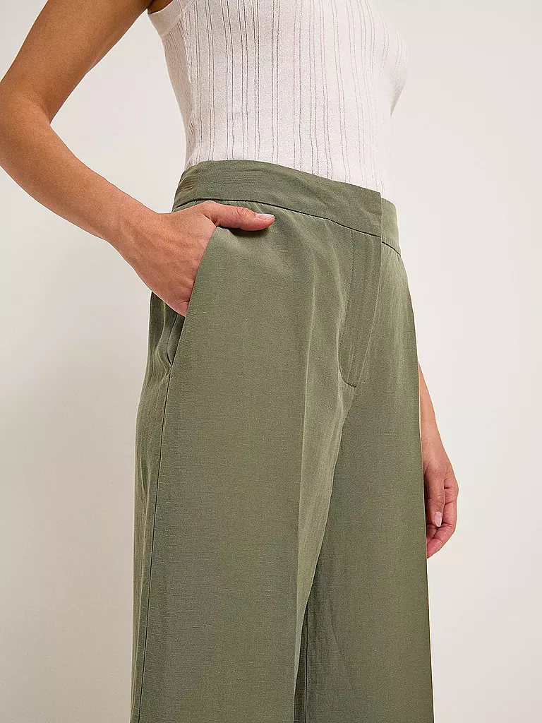 LANIUS | Pantaloni Marlene | Verde