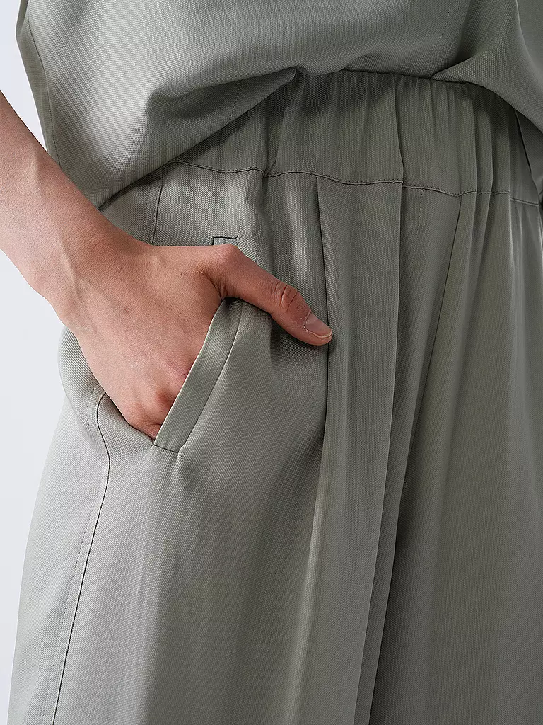 LANIUS | Pantaloni Marlene | Verde chiaro