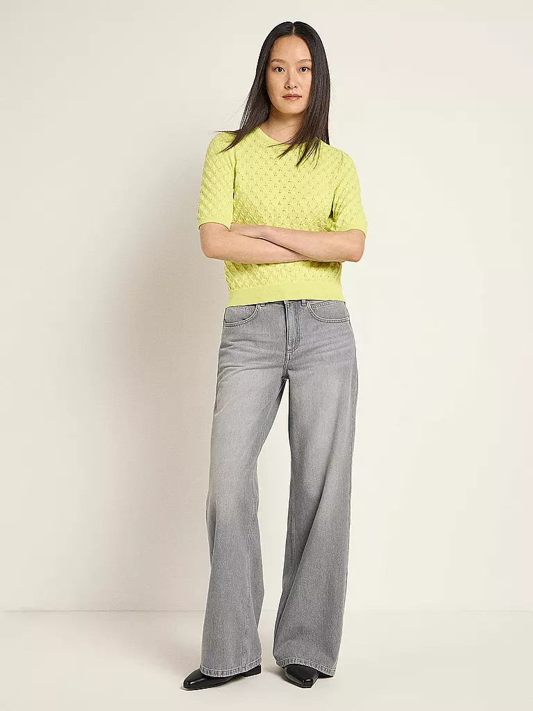 LANIUS | Pullover
Marke: LANIUS
Farbe: gelb
Kategorien: Moda,Donna

Lunghezza manica: Manica corta
Scollatura: Girocollo
Materiale: Cotone
Motivo: Tinta unita
Vestibilità (capispalla): Regular
Stile: Pure
Dettagli: Motivo a maglia | Giallo