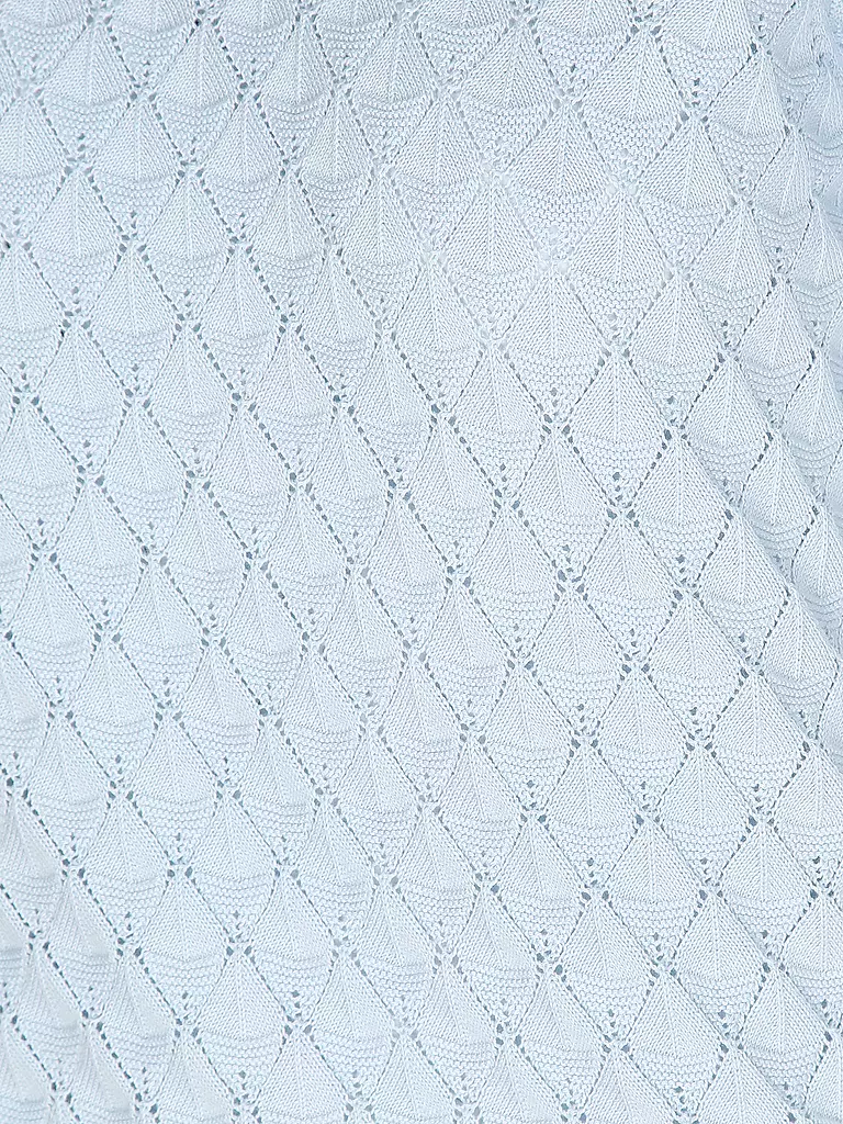 LANIUS | Pullover
Marke: LANIUS
Farbe: hellblau
Kategorien: Moda,Donna

Lunghezza manica: Manica corta
Scollatura: Girocollo
Materiale: Cotone
Motivo: Tinta unita
Vestibilità (capispalla): Regular
Stile: Pure
Dettagli: Motivo a maglia | Blu chiaro