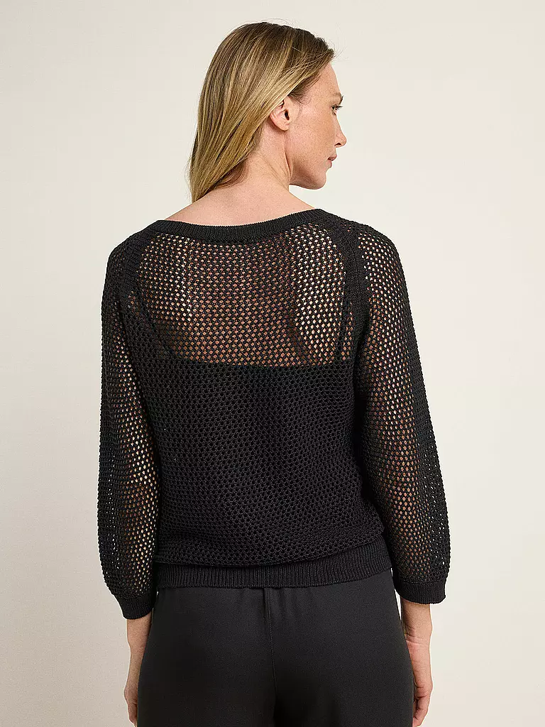 LANIUS | Pullover
Marke: LANIUS
Farbe: nero
Kategorien: Moda,Donna

Lunghezza manica: Manica a 3/4
Scollo: Girocollo
Materiale: Cotone,Lino
Motivo: Tinta unita
Vestibilità (capispalla): Regular
Stile: Pure
Dettagli: Lavorazione a maglia | 