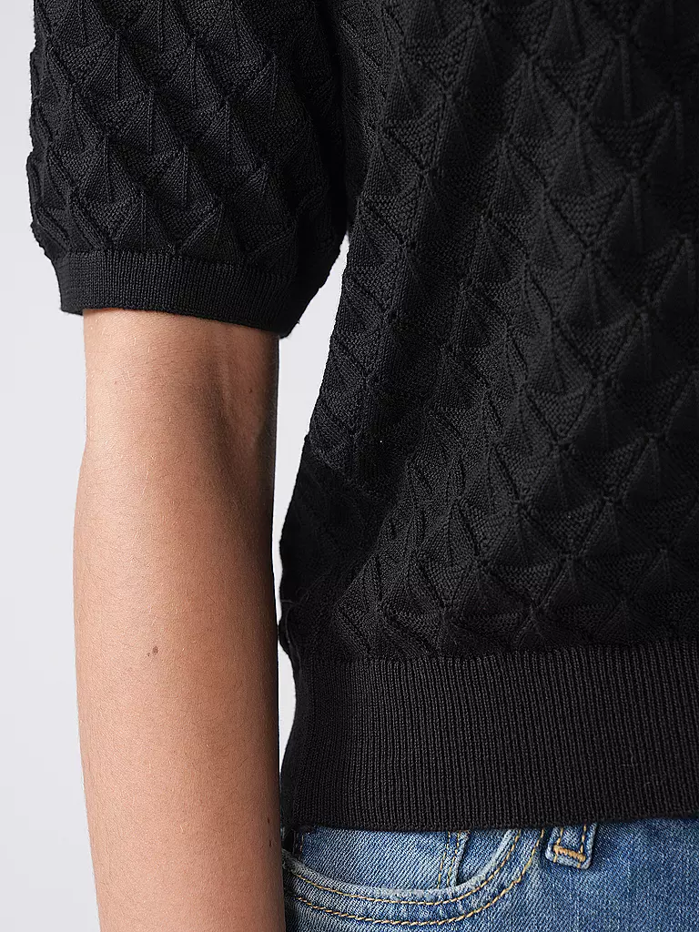 LANIUS | Pullover AJOUR | 