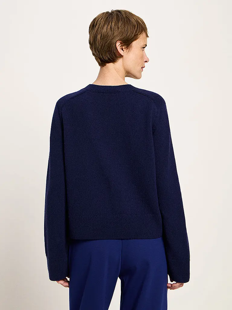 LANIUS | Pullover corto | Blu scuro