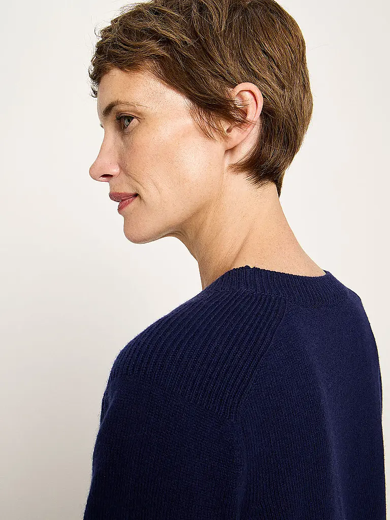 LANIUS | Pullover corto | Blu scuro