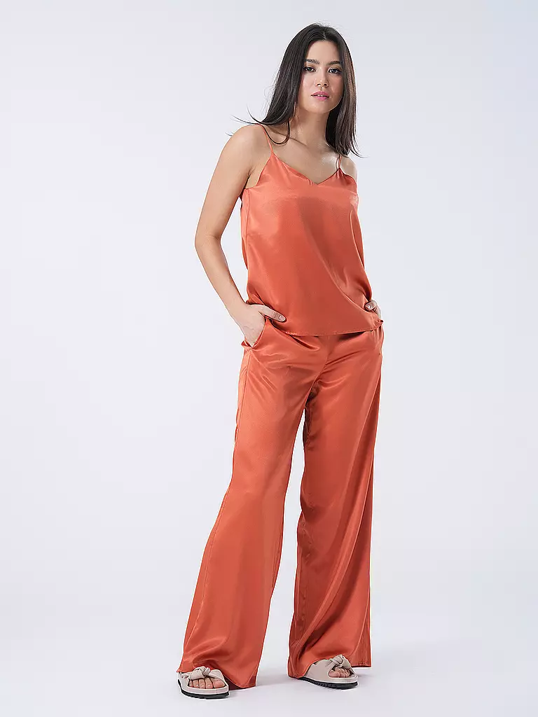 LANIUS | Seidentop  | Arancione
