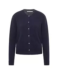 LANIUS | Strickjacke Boxy Fit | Blu scuro