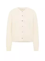 LANIUS | Strickjacke Boxy Fit | Crema