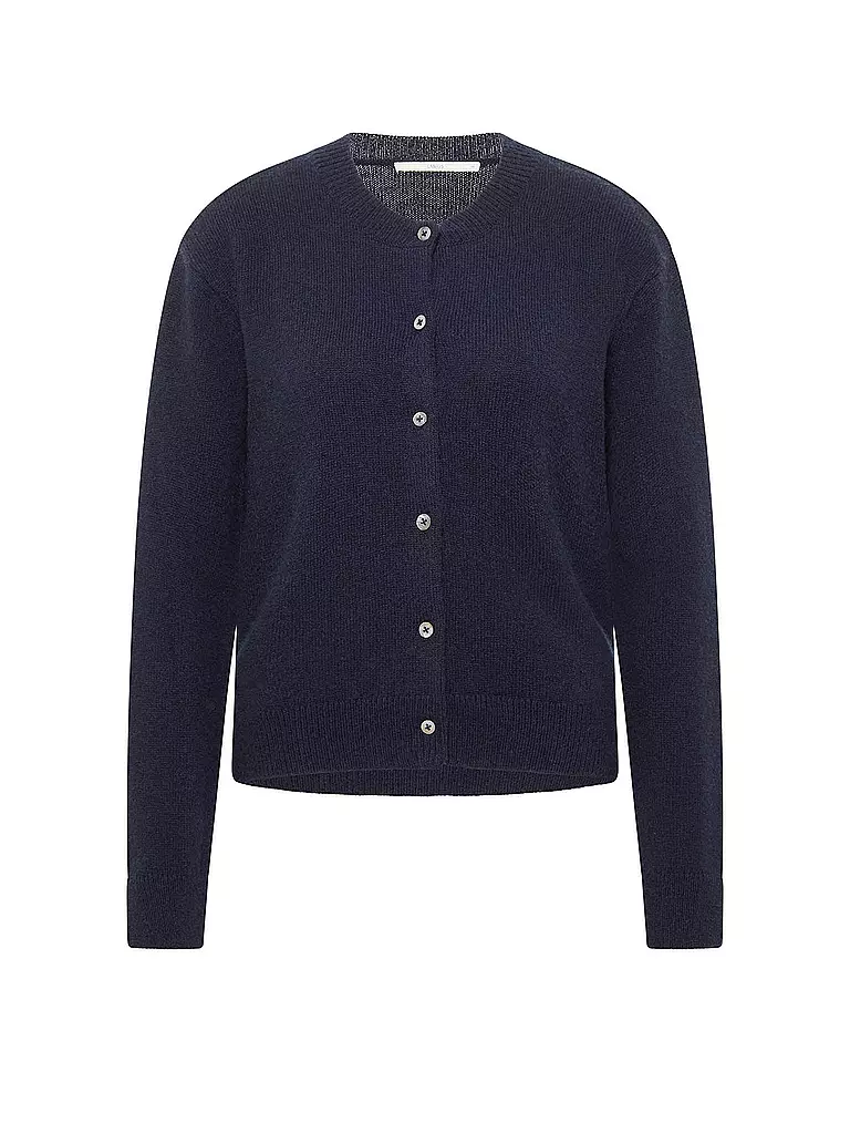 LANIUS | Strickjacke Boxy Fit | Blu scuro