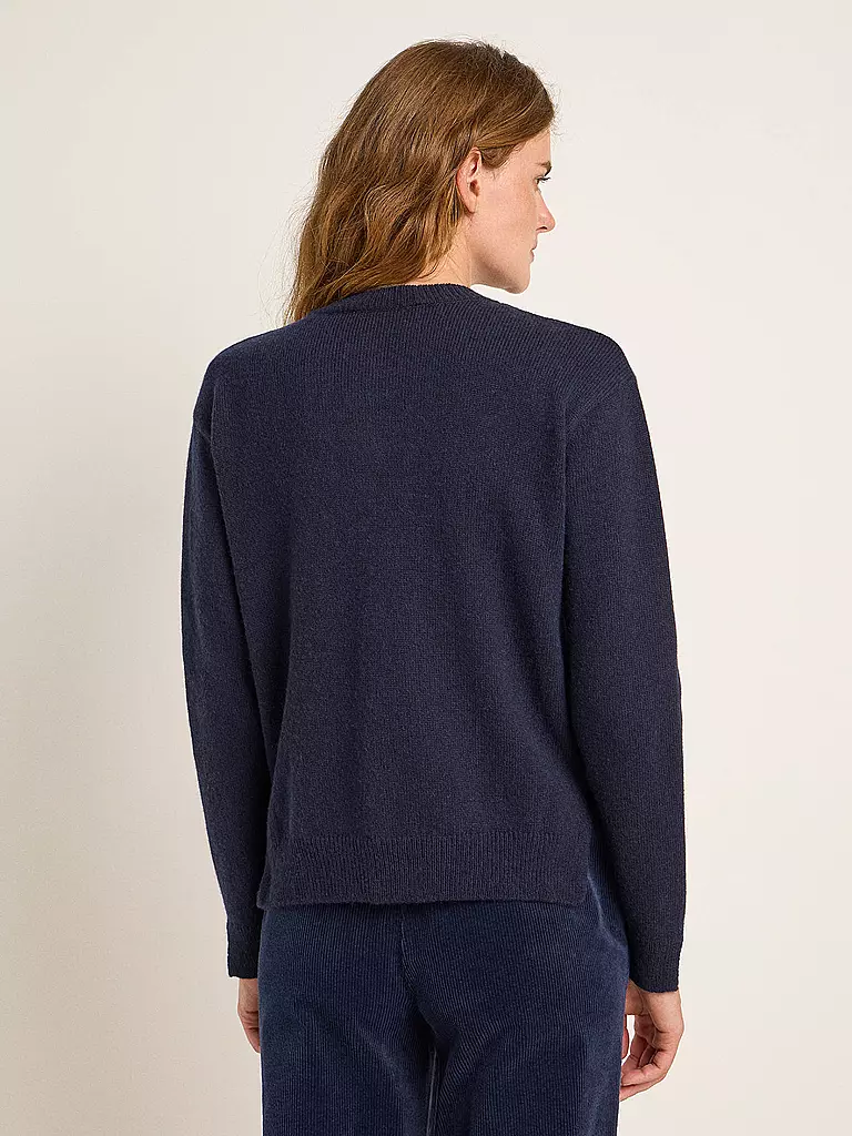 LANIUS | Strickjacke Boxy Fit | Blu scuro