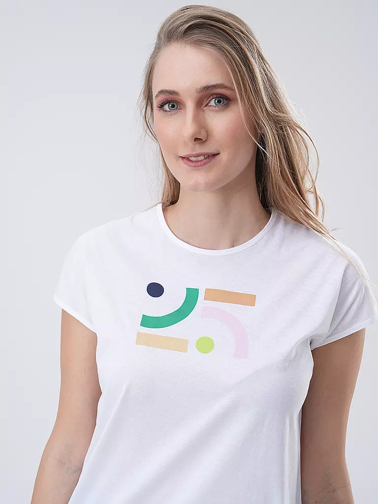 LANIUS | T-Shirt  | Bianco