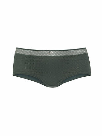 LASCANA | Panty PERFECT BASIC verde scuro