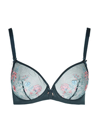 LASCANA | Reggiseno con ferretto MARIA petrolio-rosa