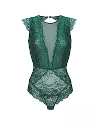 LASCANA | Body senza ferretto TEMPTATION 5 nero | Verde scuro