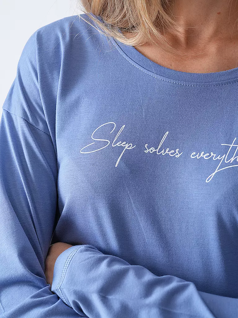 LASCANA | Langarmshirt VIVIANCE DREAMS | Blu