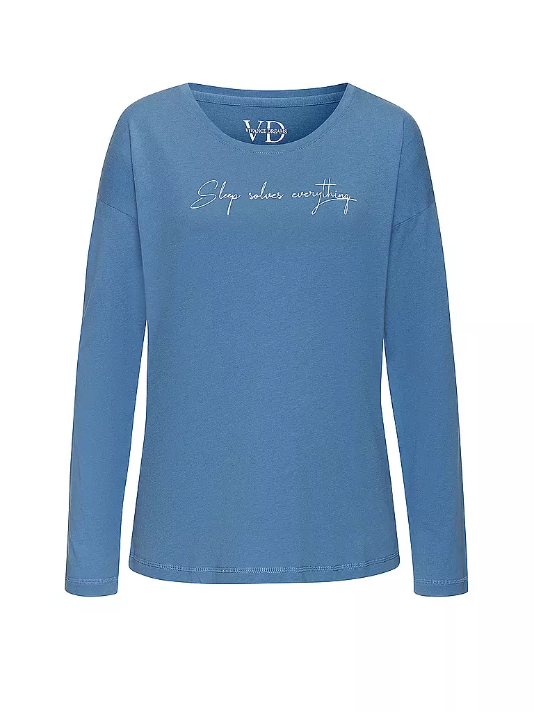 LASCANA | Langarmshirt VIVIANCE DREAMS | Blu