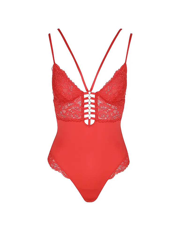 LASCANA | Nome prodotto: Body senza ferretto TEMPTATION 2 red | Rosso