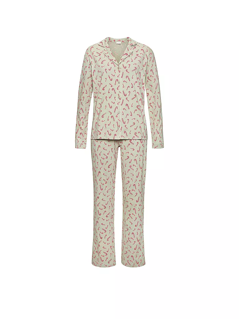 LASCANA | Nome prodotto: Pigiama LAS XMAS | Verde chiaro