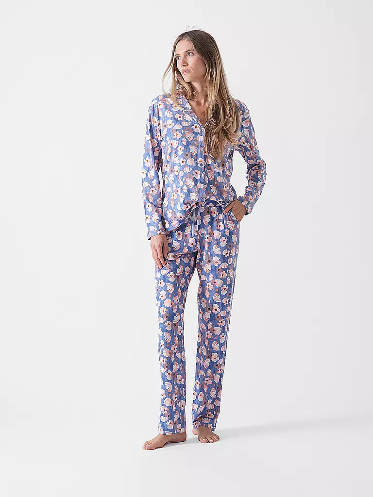 LASCANA | Pantaloni da pigiama VIVANCE DREAMS | Blu