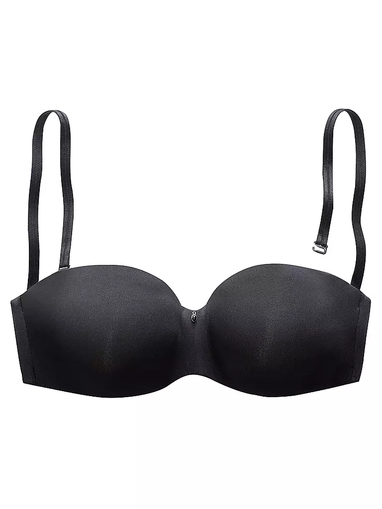 LASCANA | Reggiseno a fascia PERFECT BASIC nero | 