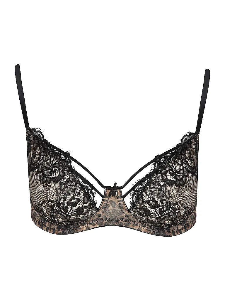 LASCANA | Reggiseno con ferretto LEO stampa leo | Marrone