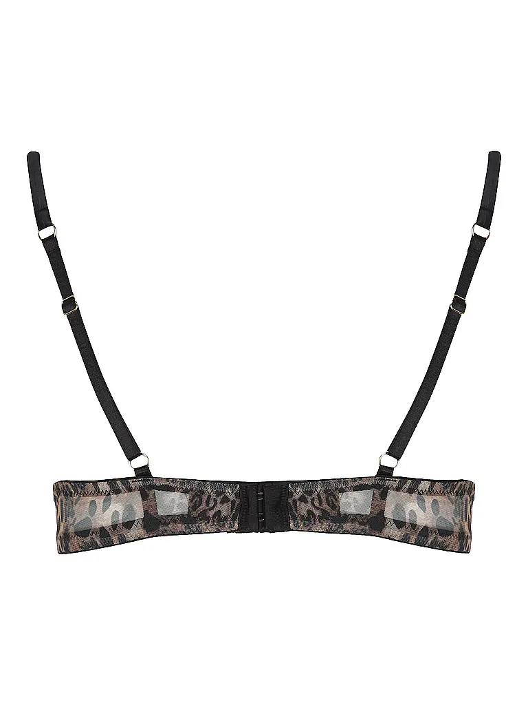 LASCANA | Reggiseno con ferretto LEO stampa leo | Marrone