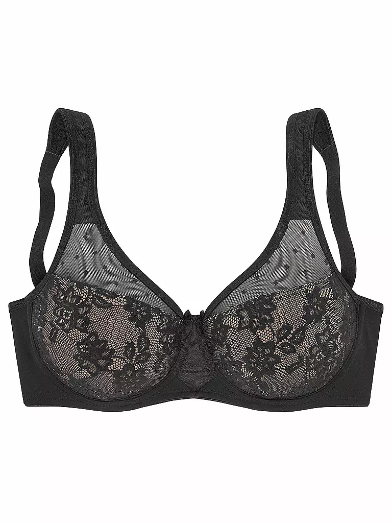 LASCANA | Reggiseno minimizer PERFECT BASIC nero-nocciola |