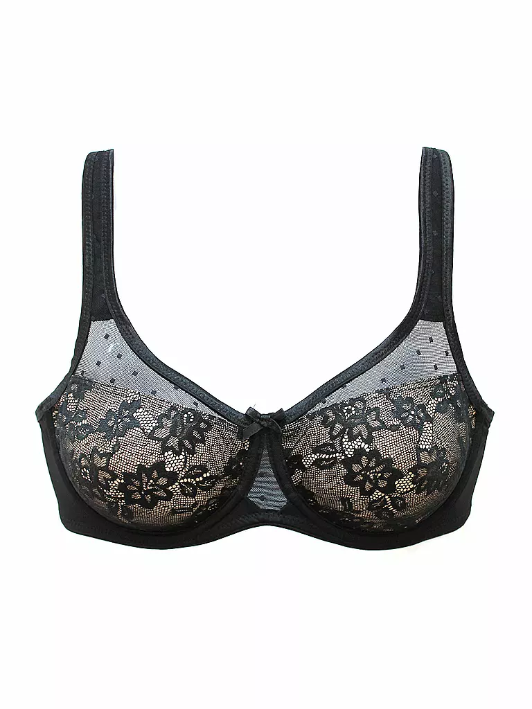 LASCANA | Reggiseno minimizer PERFECT BASIC nero-nocciola |