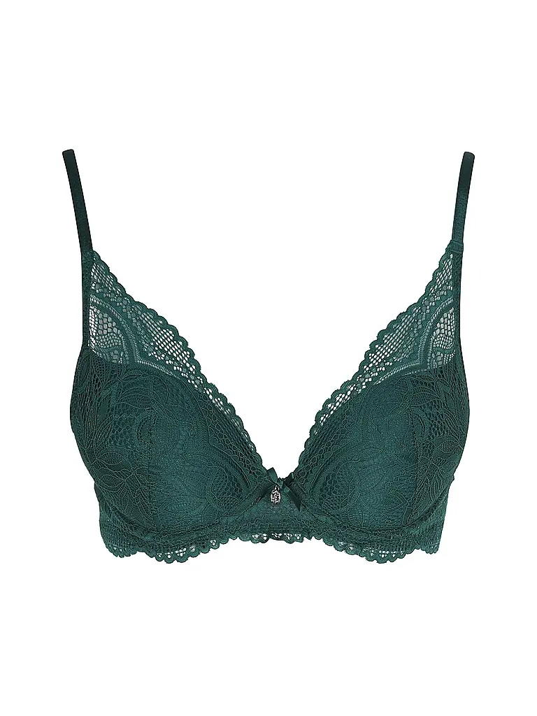 LASCANA | Reggiseno push-up VIVIANNA verde abete | Verde scuro