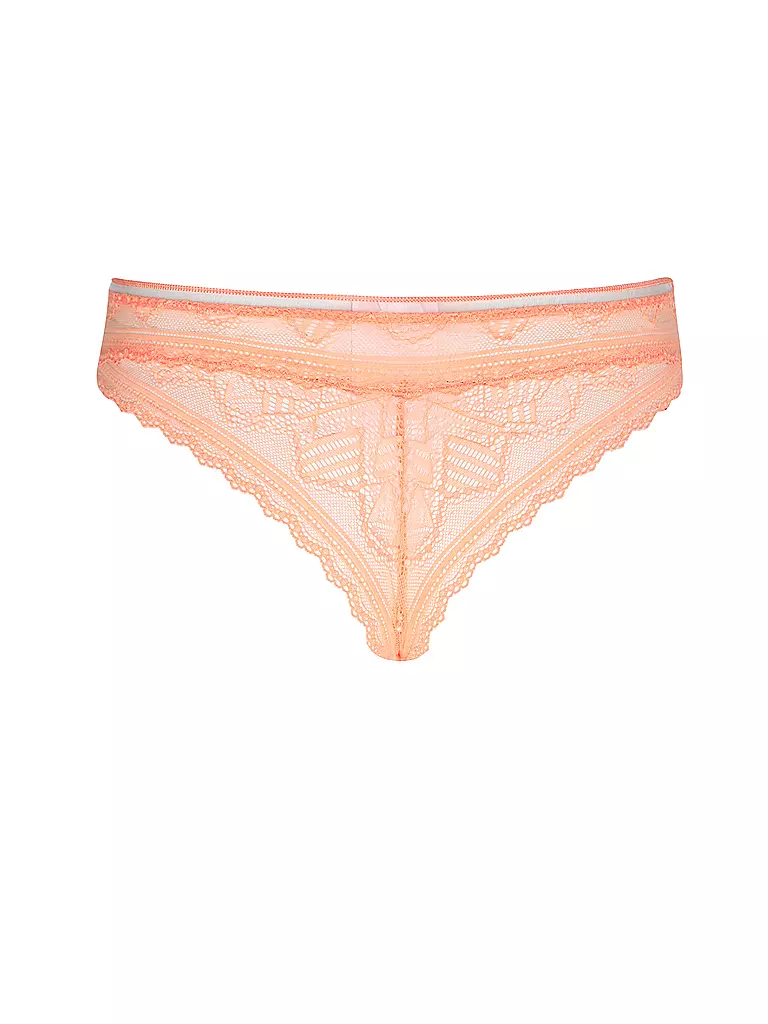 LASCANA | String TIZIANA Neon Peach  | Arancione