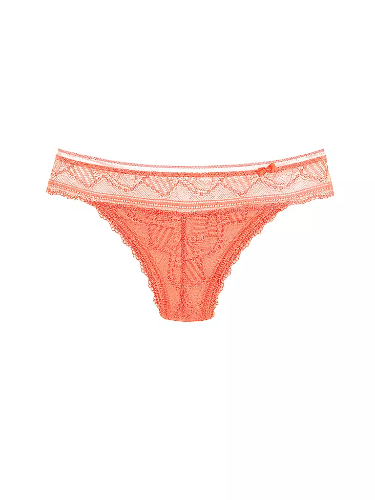 LASCANA | String TIZIANA Neon Peach  | Arancione