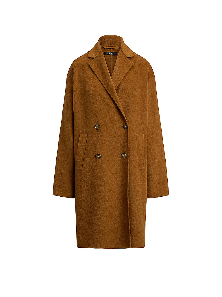 Cappotto di lana DAWLEY cammello 38