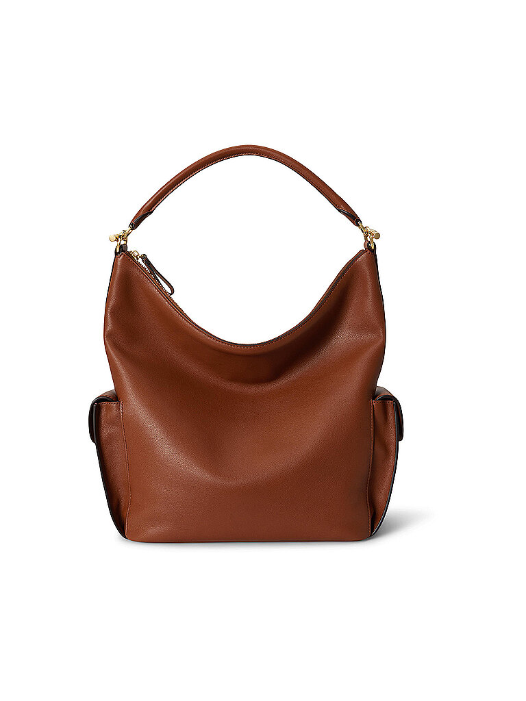 Borsa in pelle - Hobo Bag BLAIKE Large marrone