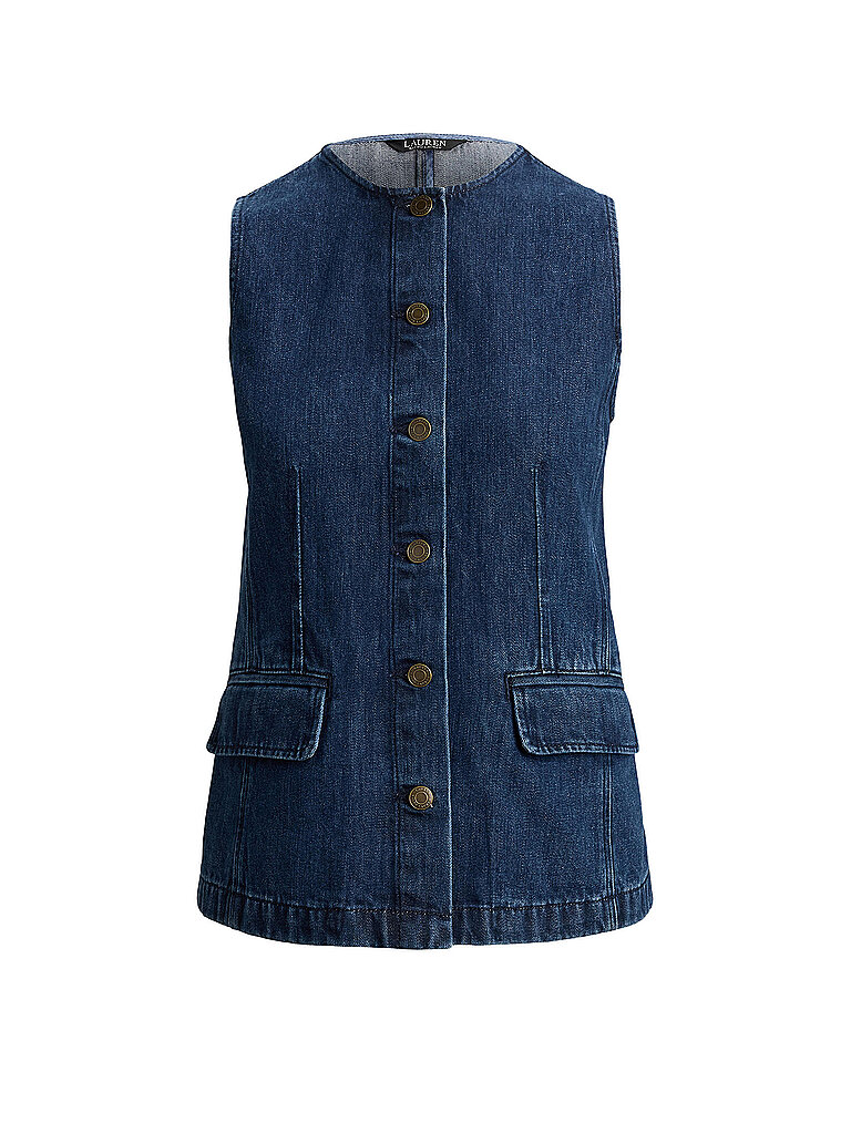 Ralph Lauren Gilet blu 38