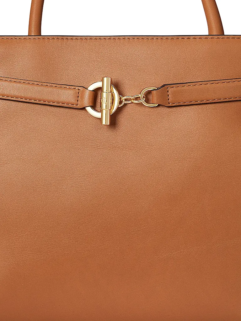 LAUREN RALPH LAUREN | Borsa in pelle - Borsa a mano BLAIKE Large | Cammello