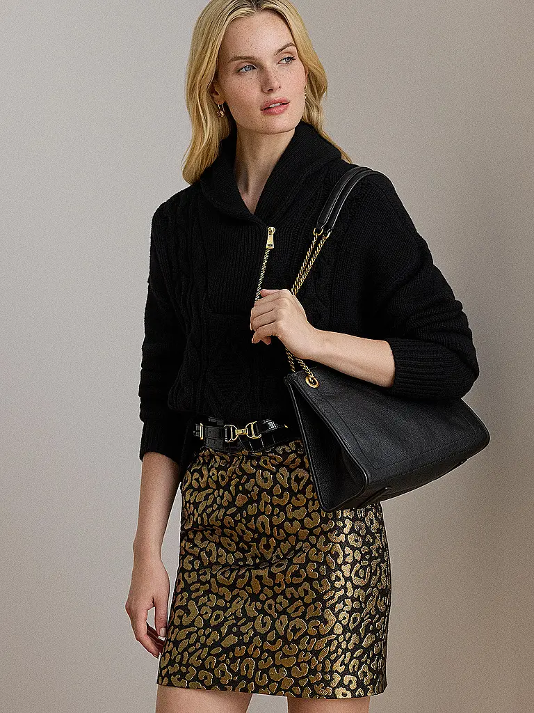 LAUREN RALPH LAUREN | Borsa in pelle - Borsa a spalla BRADLEY Medium | Nero