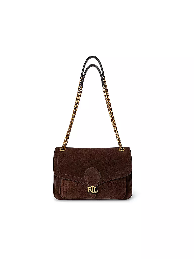 LAUREN RALPH LAUREN | Borsa in pelle - Borsa a tracolla BRADLYN Medium | Marrone